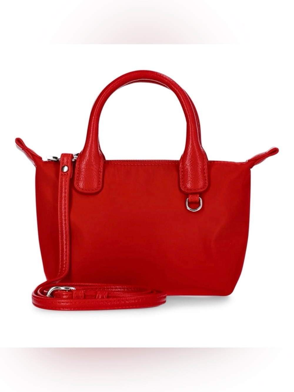 No Boundaries Red Mini Tote with Removable Strap